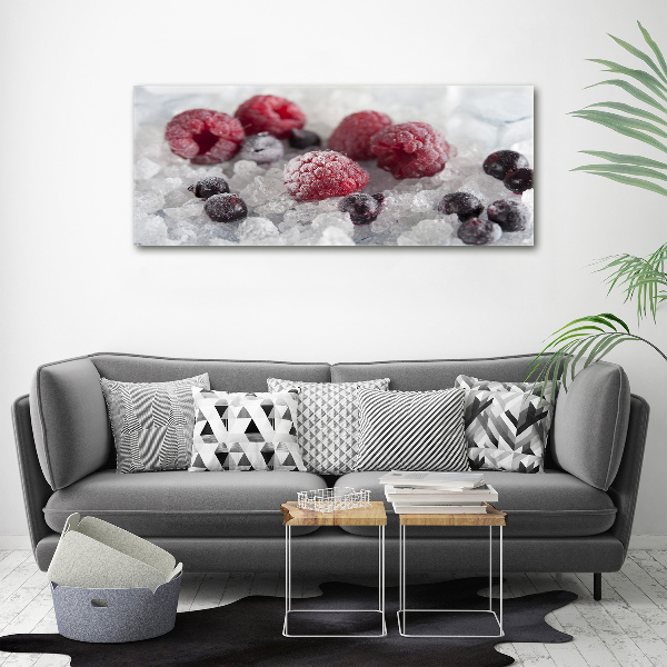 Canvas wall art Frozen forest fruit