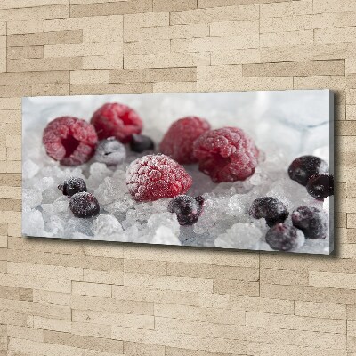 Canvas wall art Frozen forest fruit