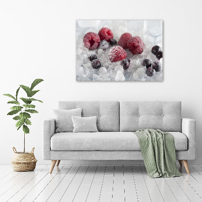 Canvas wall art Frozen forest fruit