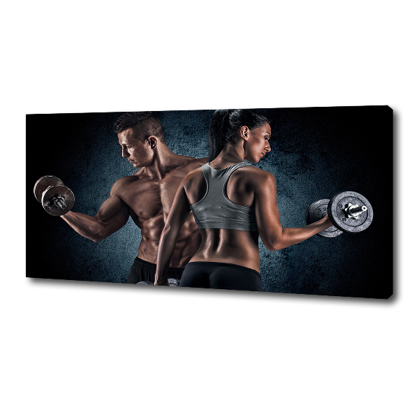 Canvas wall art Muscle structure