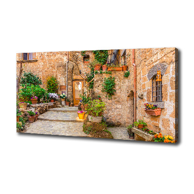 Canvas wall art Charming street