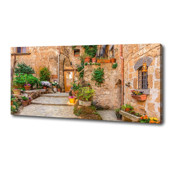 Canvas wall art Charming street