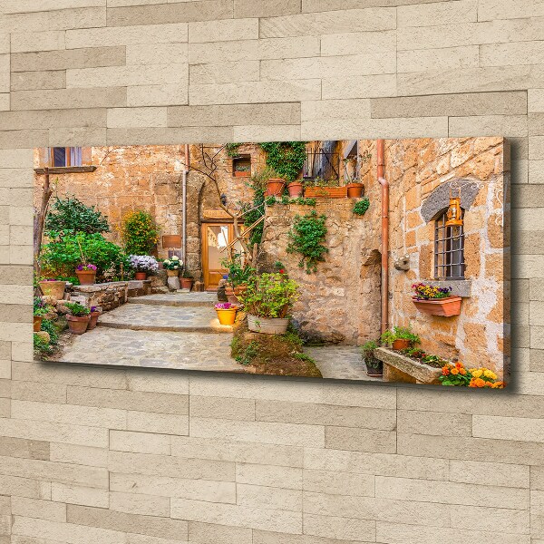 Canvas wall art Charming street