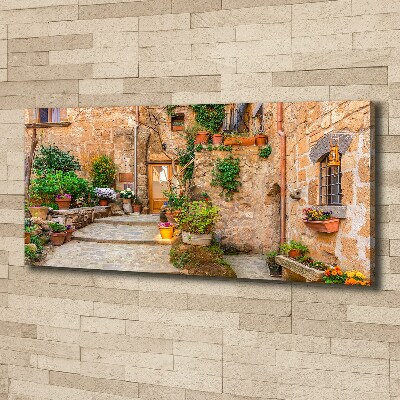 Canvas wall art Charming street