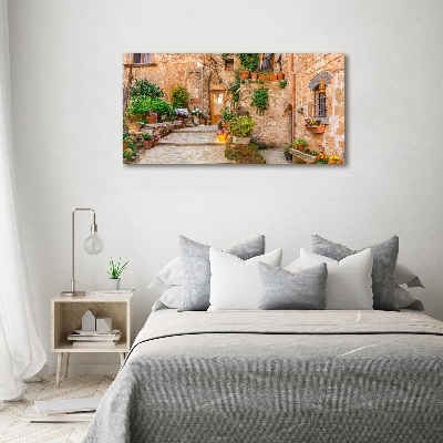 Canvas wall art Charming street