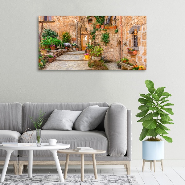 Canvas wall art Charming street