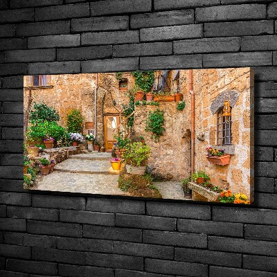 Canvas wall art Charming street