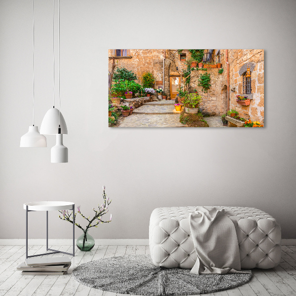 Canvas wall art Charming street