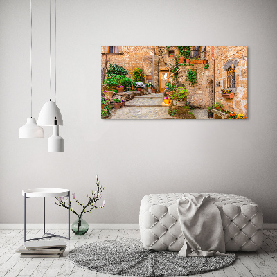 Canvas wall art Charming street