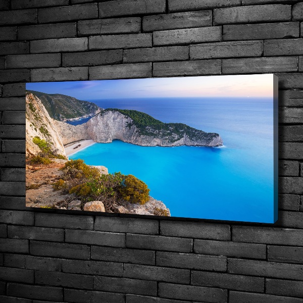 Canvas wall art Zakynthos Greece