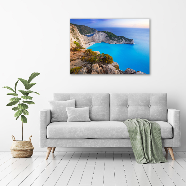 Canvas wall art Zakynthos Greece