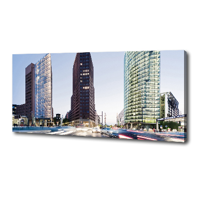 Canvas wall art Skyscrapers