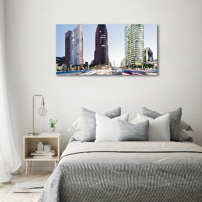 Canvas wall art Skyscrapers