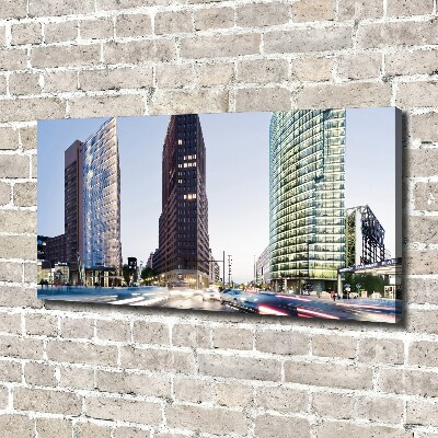 Canvas wall art Skyscrapers