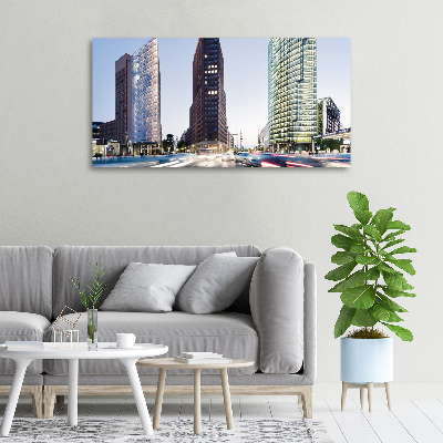 Canvas wall art Skyscrapers