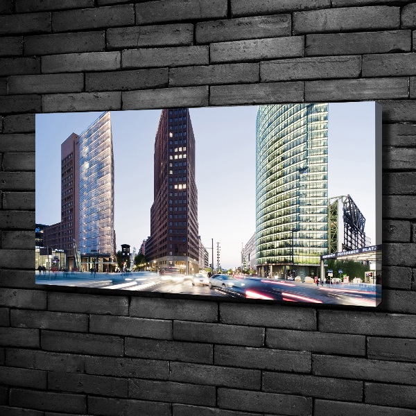 Canvas wall art Skyscrapers