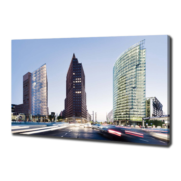 Canvas wall art Skyscrapers