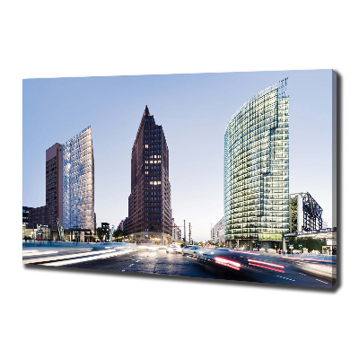 Canvas wall art Skyscrapers