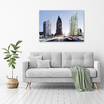 Canvas wall art Skyscrapers