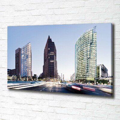 Canvas wall art Skyscrapers