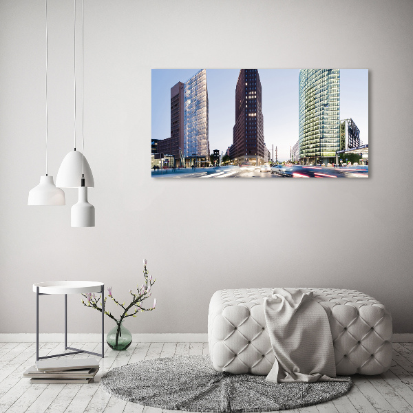 Canvas wall art Skyscrapers