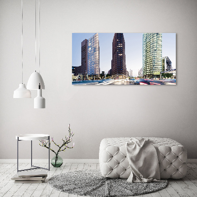 Canvas wall art Skyscrapers