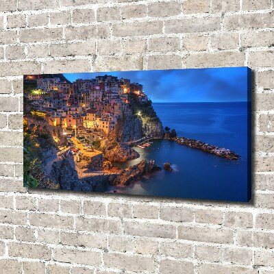 Canvas wall art Manarola Italy