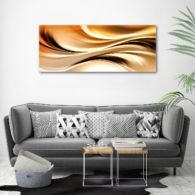 Canvas wall art Abstract waves