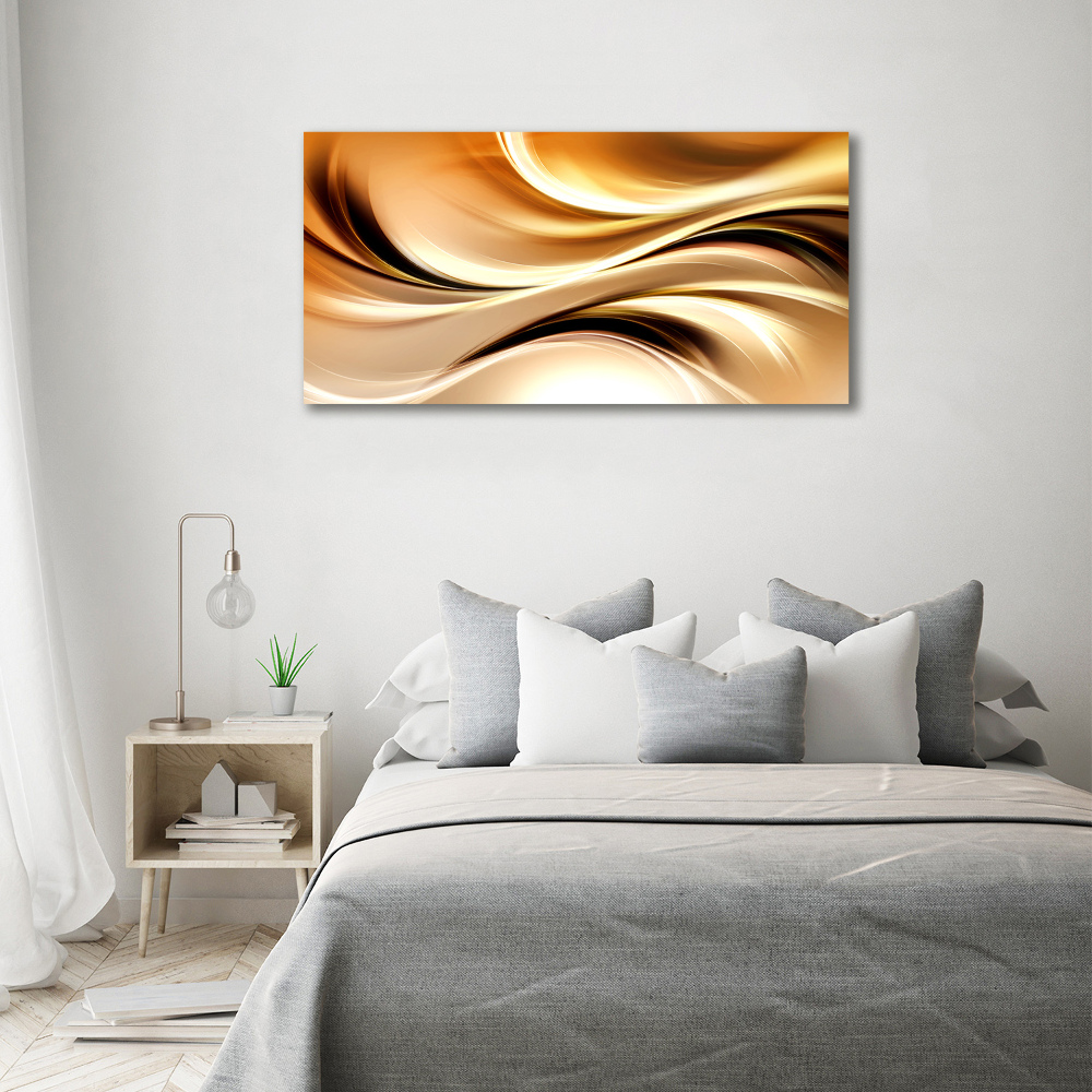 Canvas wall art Abstract waves