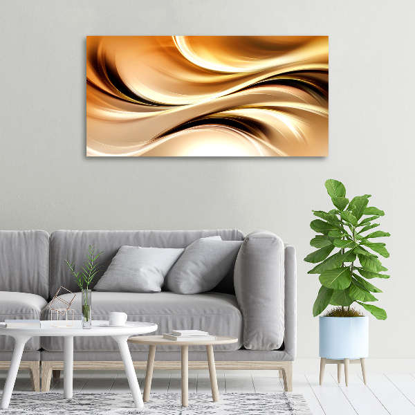 Canvas wall art Abstract waves