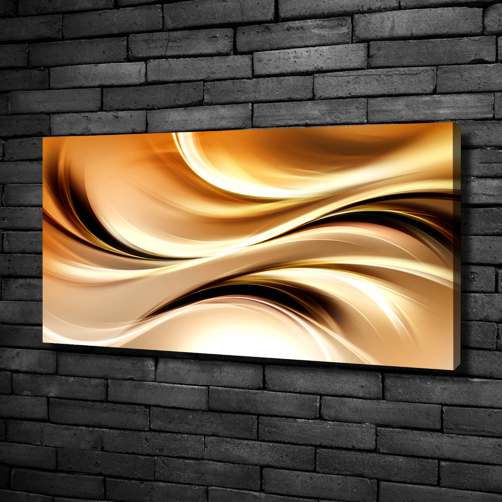 Canvas wall art Abstract waves