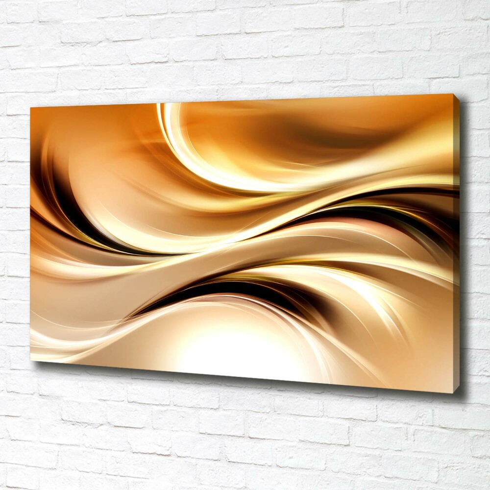 Canvas wall art Abstract waves