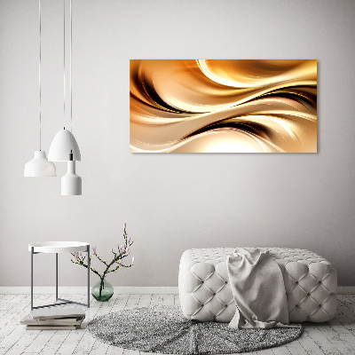 Canvas wall art Abstract waves