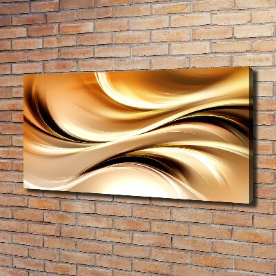 Canvas wall art Abstract waves