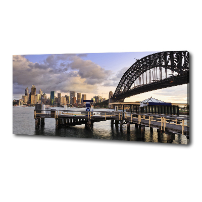 Canvas wall art Bridge in Sydney