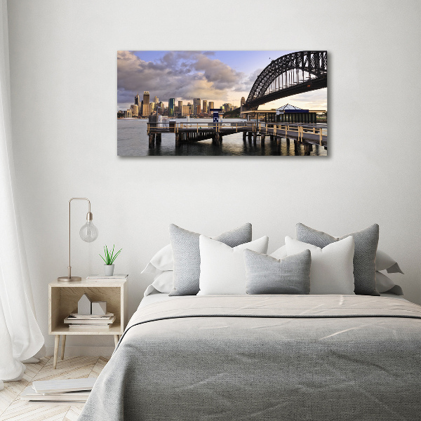 Canvas wall art Bridge in Sydney