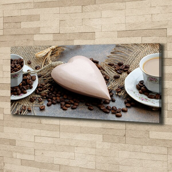 Canvas wall art Coffee with milk