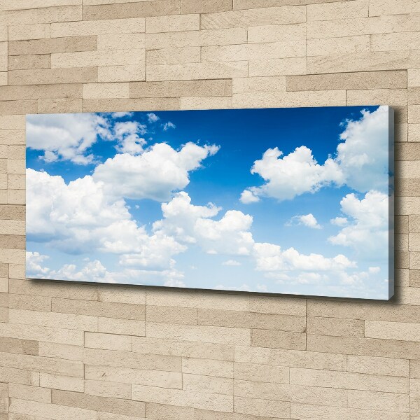 Canvas wall art Clouds in the sky