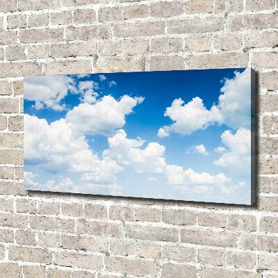 Canvas wall art Clouds in the sky