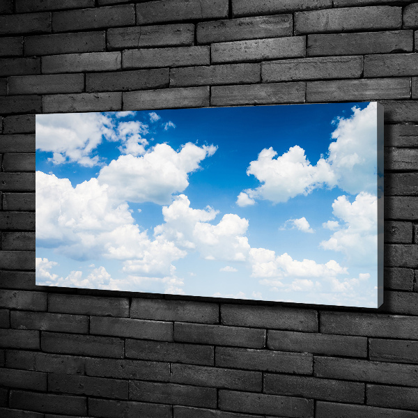 Canvas wall art Clouds in the sky