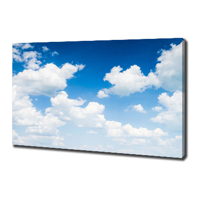 Canvas wall art Clouds in the sky