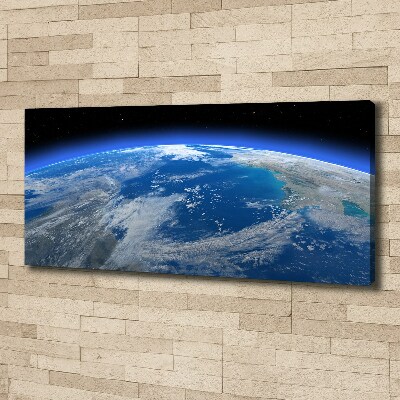 Canvas wall art Planet Earth