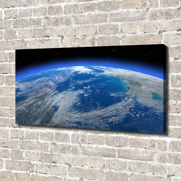 Canvas wall art Planet Earth