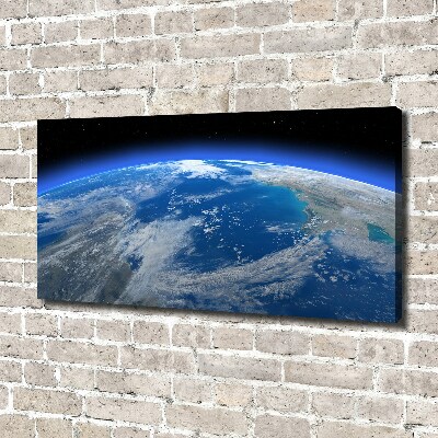 Canvas wall art Planet Earth