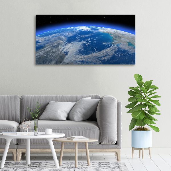 Canvas wall art Planet Earth