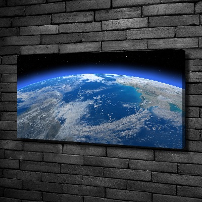 Canvas wall art Planet Earth