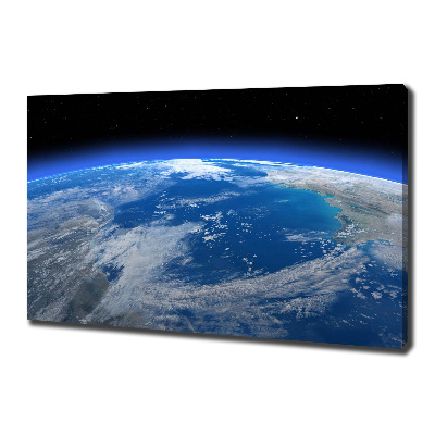 Canvas wall art Planet Earth