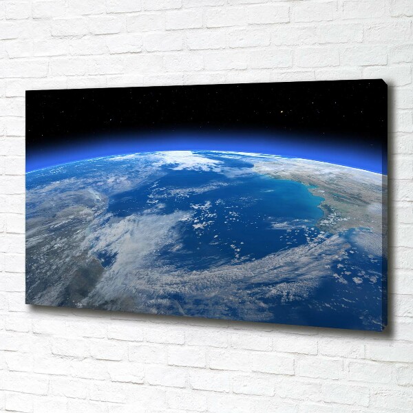 Canvas wall art Planet Earth