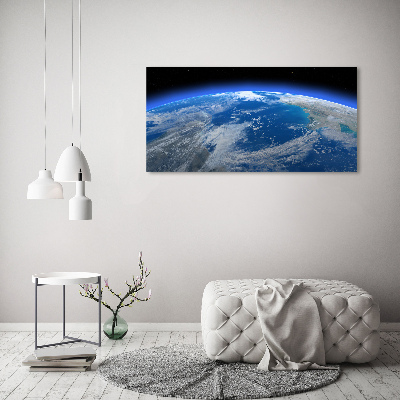 Canvas wall art Planet Earth