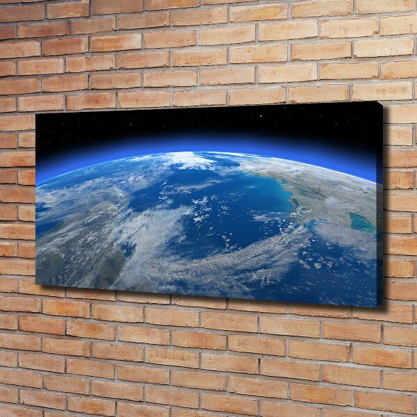 Canvas wall art Planet Earth